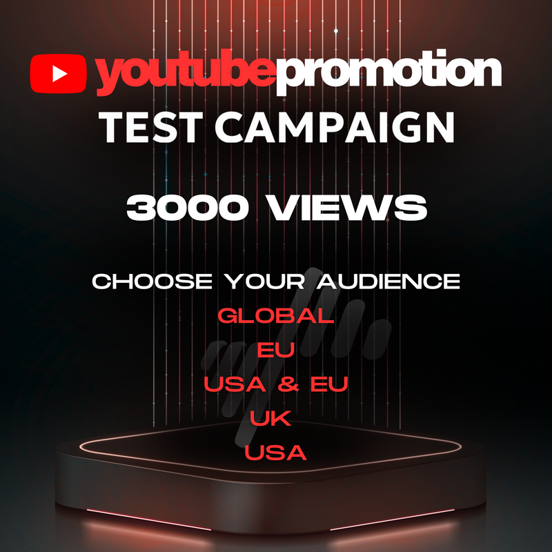 Global / Tester - 3K Average Views